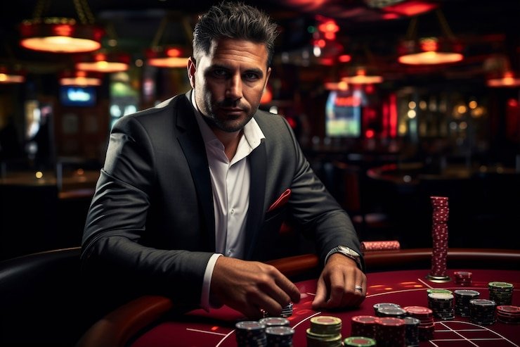 Slot game interface on pemburujitu showing spin controls